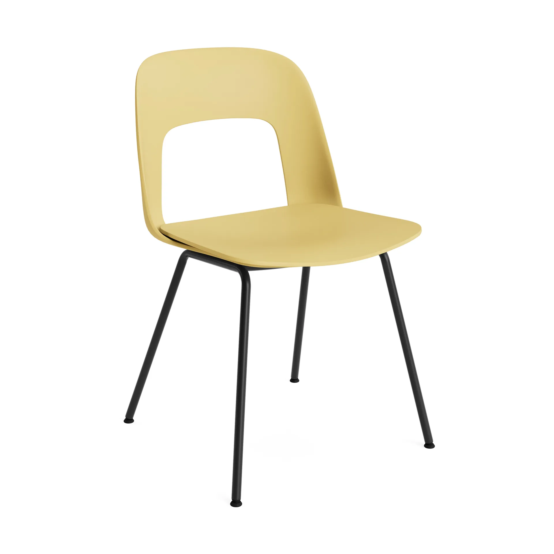 Layout Chair 111 Stuhl, Biscotti-black HAY