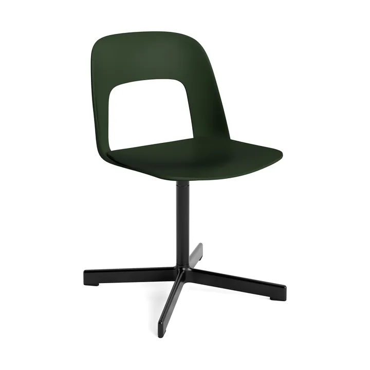 Layout Chair 131 Stuhl - Bottle green-black - HAY