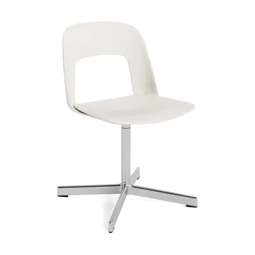Layout Chair 131 Stuhl - Cream white-polerad aluminium - HAY