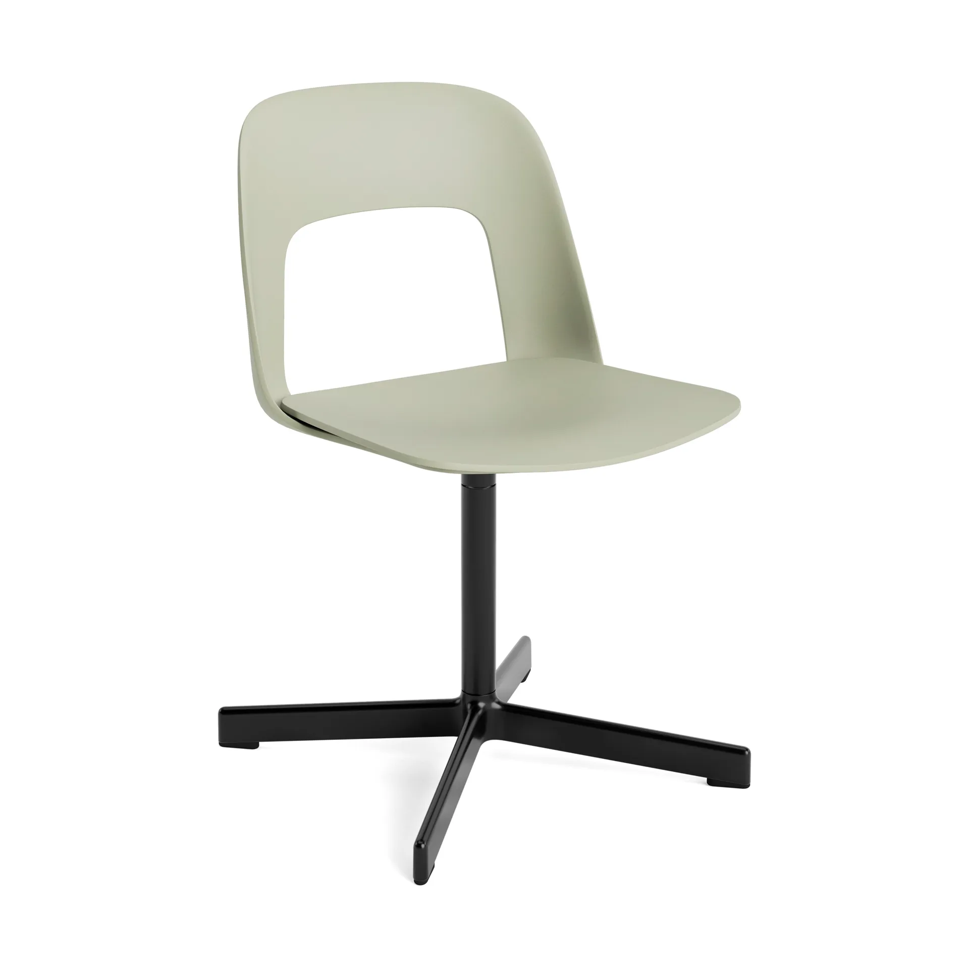 Layout Chair 131 Stuhl, Pastel green-black HAY