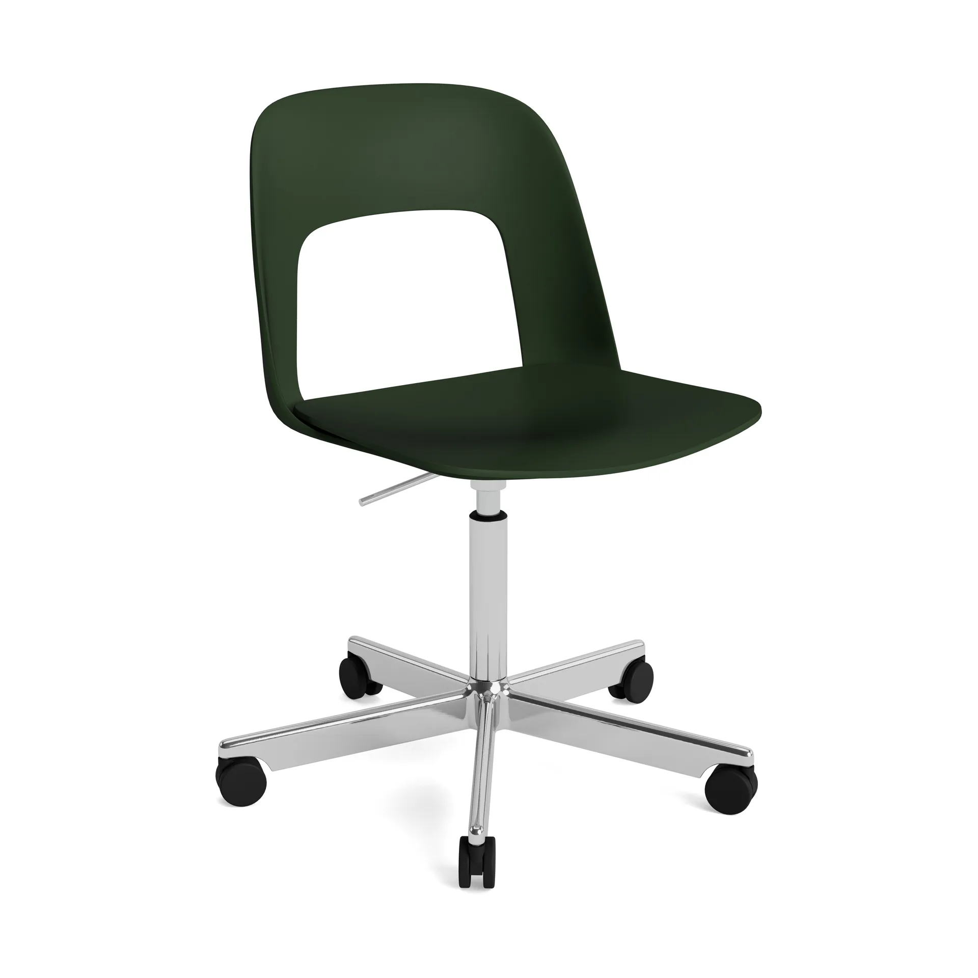 Layout Chair 141 Stuhl, Pastel green-polerad aluminium HAY