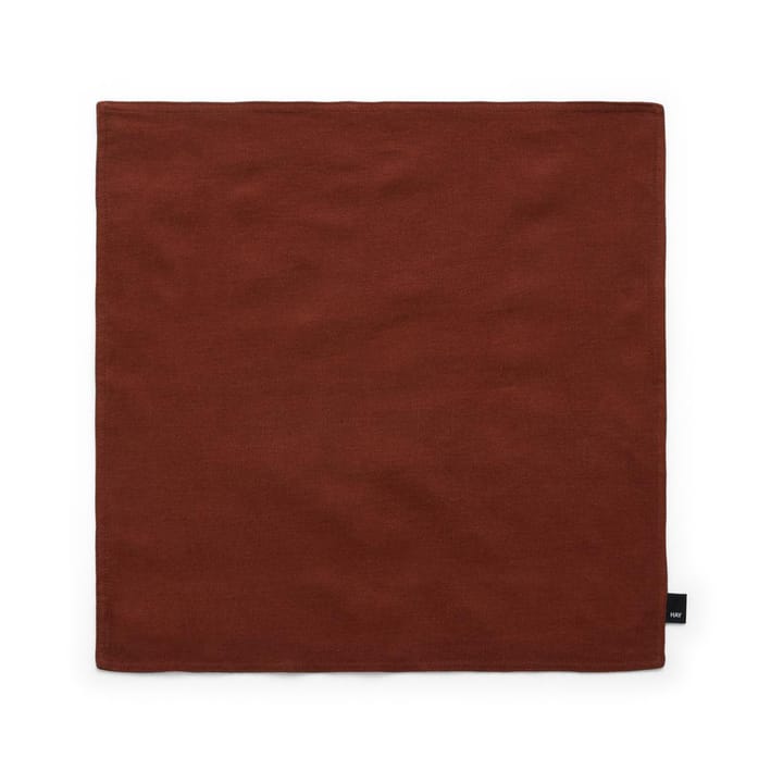 Leinen Kissenbezug 50x50 cm - Iron red - HAY