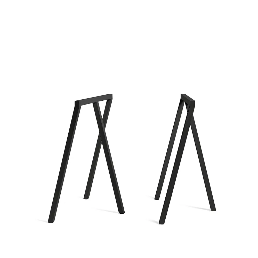 Loop Stand Frame Beinständer 72 cm 2er Pack, Black HAY