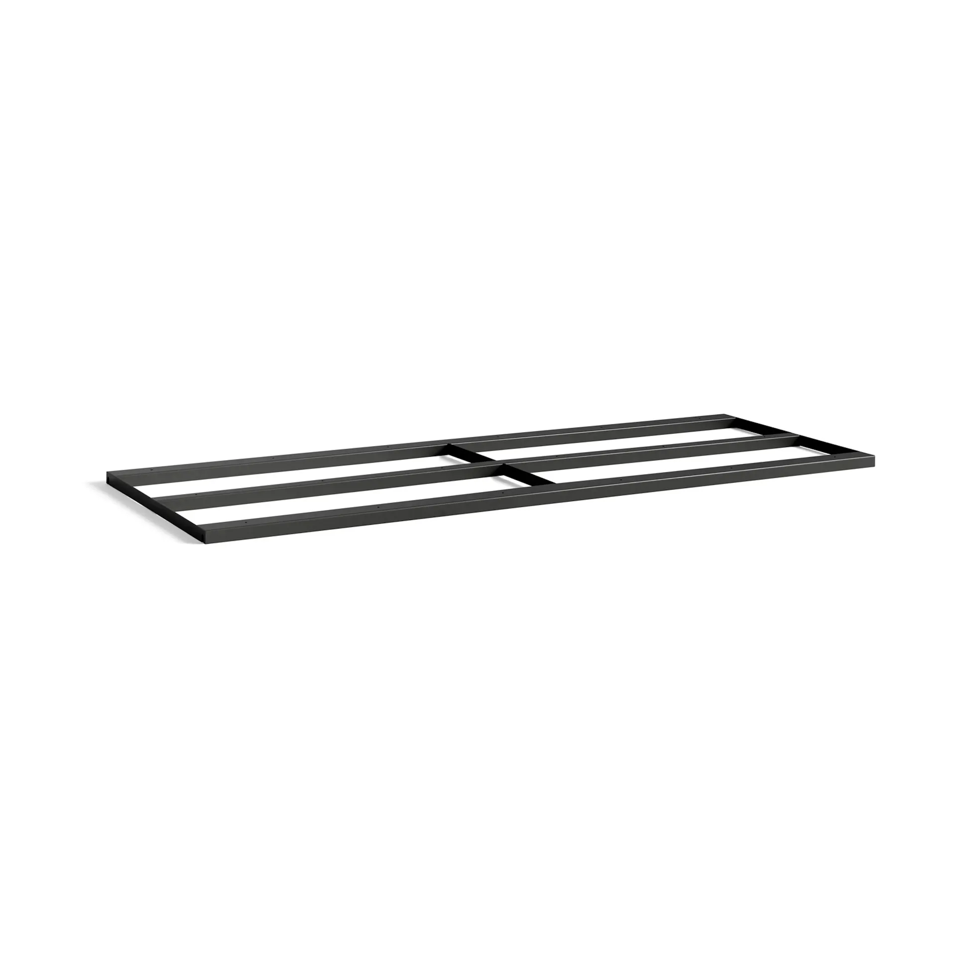 Loop Stand Stütze, Black, für Tisch L160 HAY