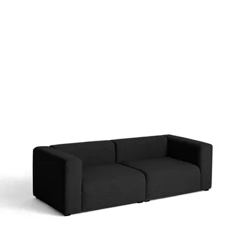 Mags 2,5-Sitzer Sofa - Stoff Hallingdal 65 190 schwarz - HAY
