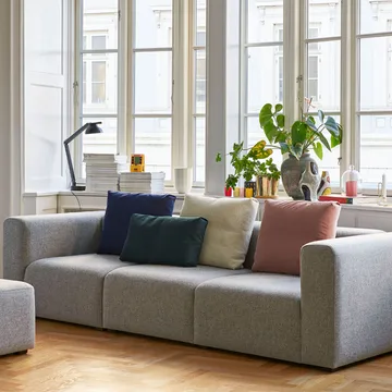 Mags 2,5-Sitzer Sofa - Stoff Hallingdal 65 224 brown - HAY
