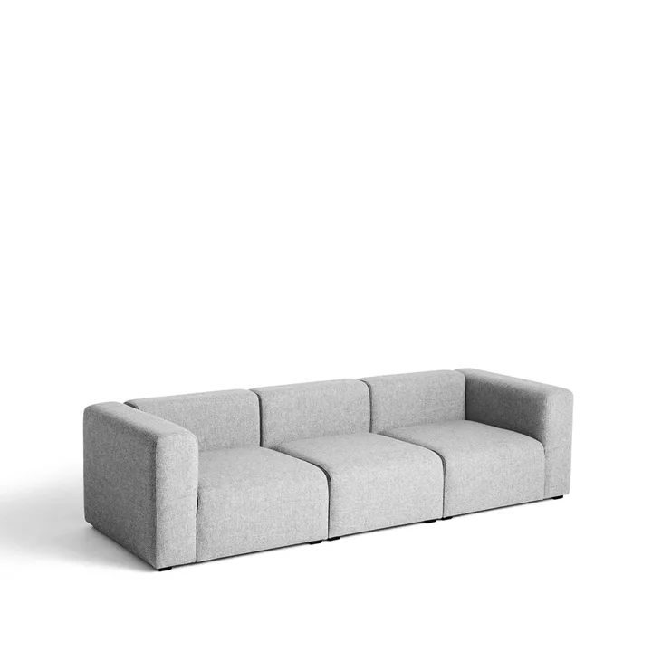 Mags 3-Sitzer Sofa - tyg Hallingdal 130 light grey - HAY