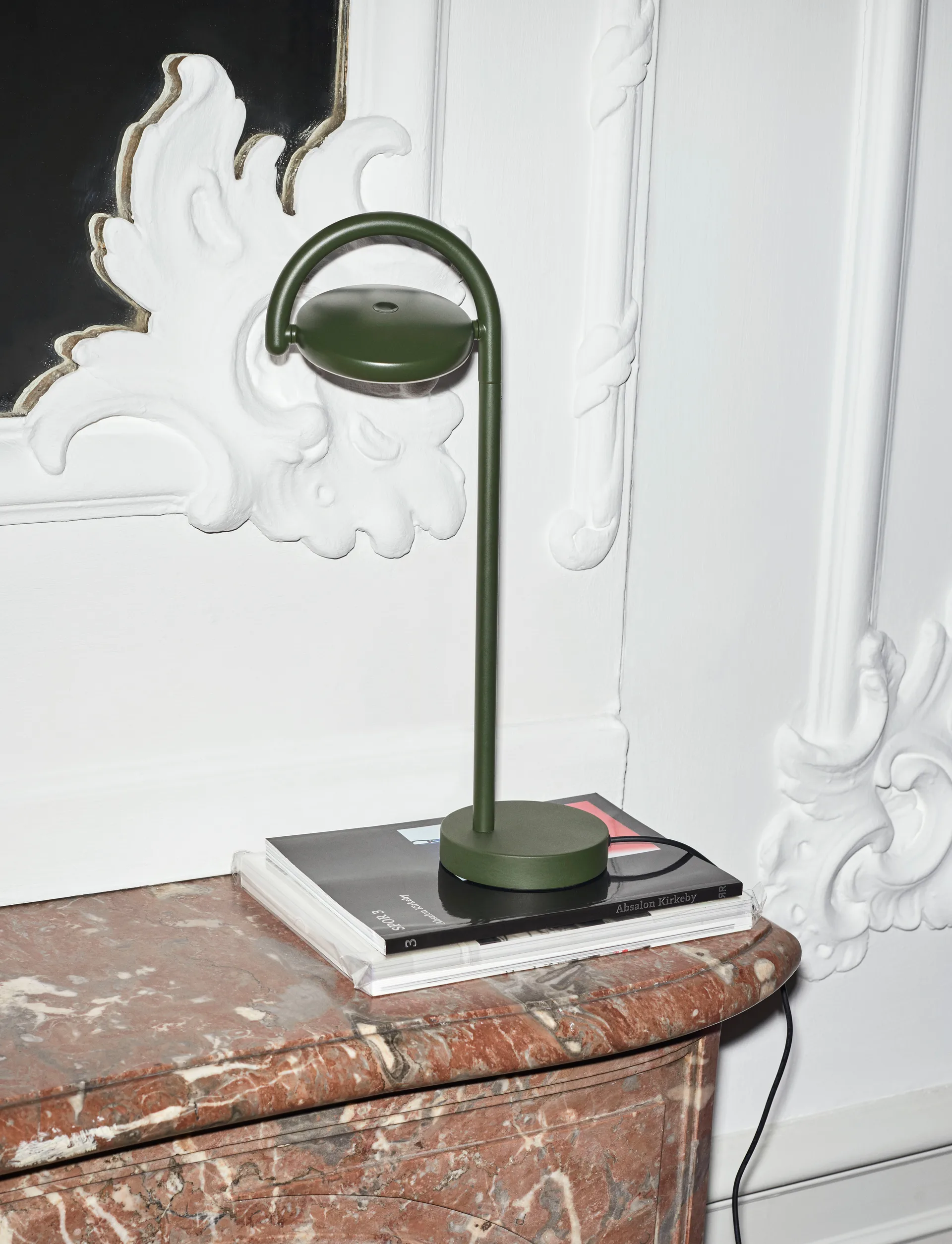 Marselis table Tischleuchte, Khaki green HAY