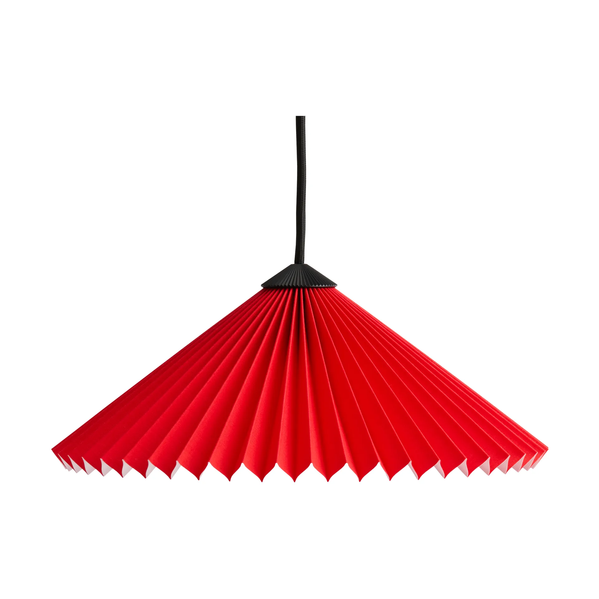 Matin Pendant Pendelleuchte 30x30 cm, Bright red HAY