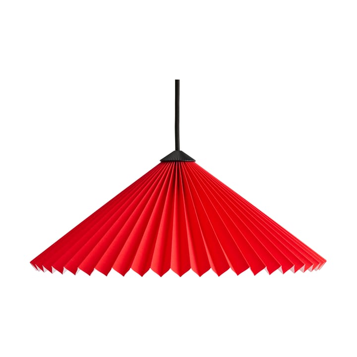 Matin Pendant Pendelleuchte 38x38 cm - Bright red - HAY