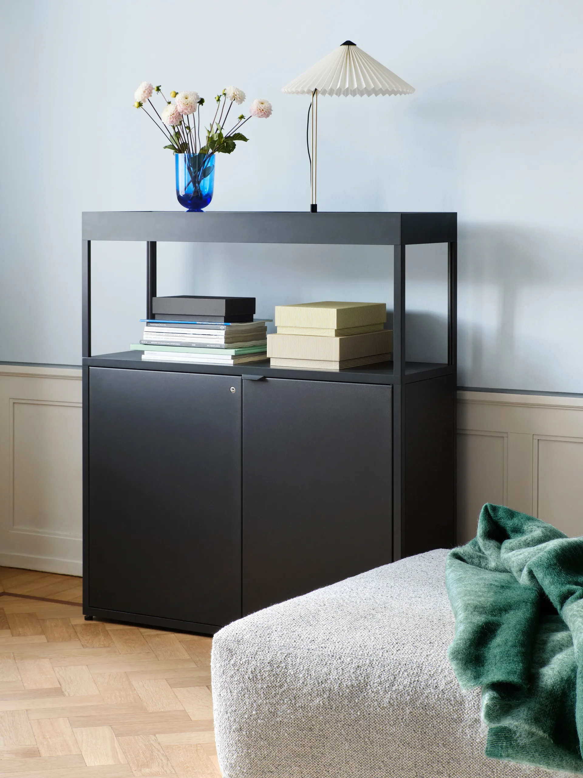 Matin table Tischleuchte Ø38cm, White shade HAY