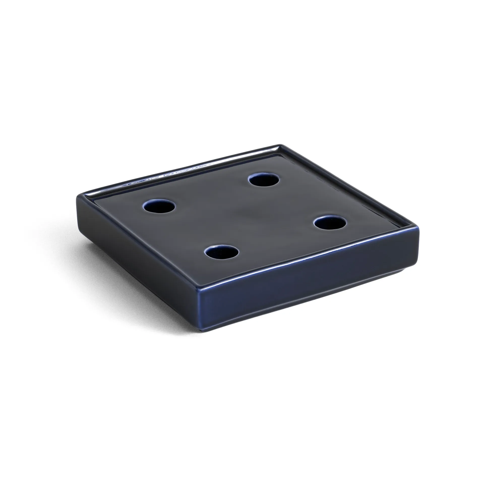 Mattone Kerzenhalter large, Dark blue HAY