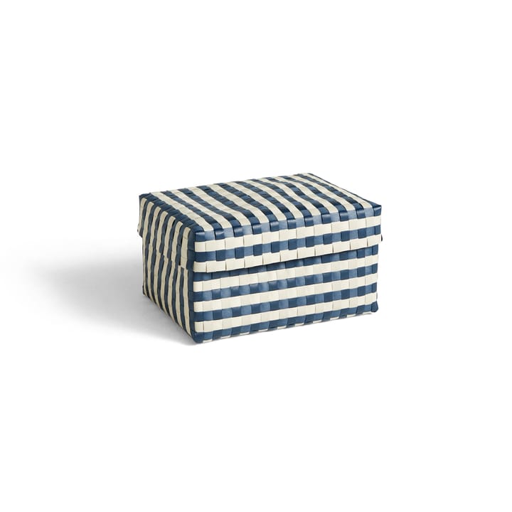 Maxim Stripe Box  Verwahrungskorb M 24 x 33,5cm - Blau-sand - HAY