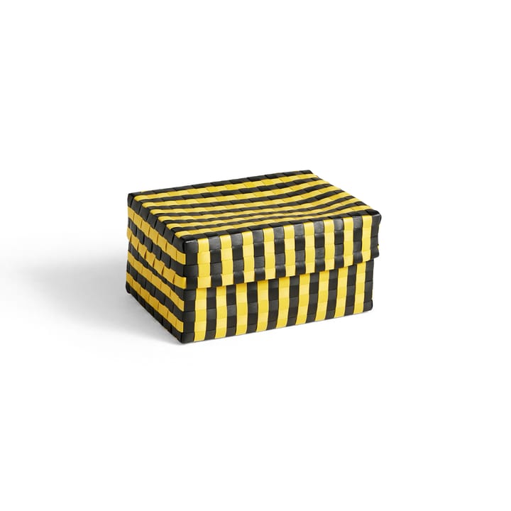Maxim Stripe Box  Verwahrungskorb S 21 x 30cm - Gelb-schwarz - HAY
