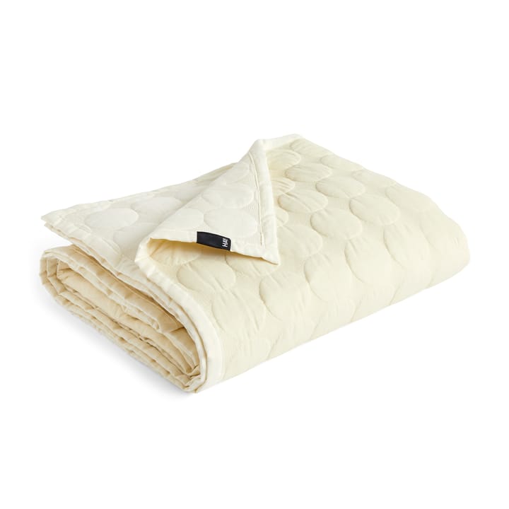 Mega Dot Tagesdecke Organic 195x245 cm - Ivory - HAY