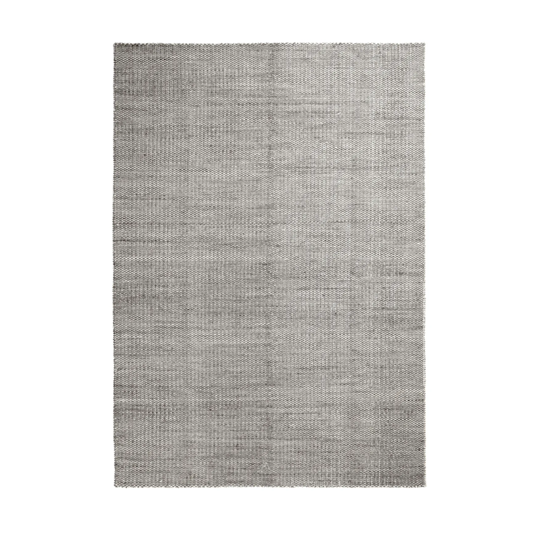 Moiré Kelimteppich 140x200 cm, Grau HAY