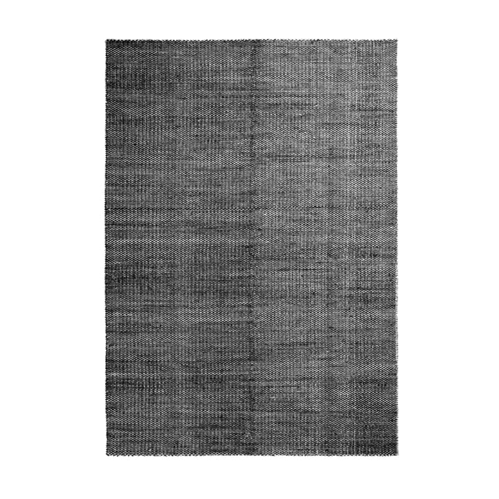 Moiré Kelimteppich 140x200 cm - Schwarz - HAY