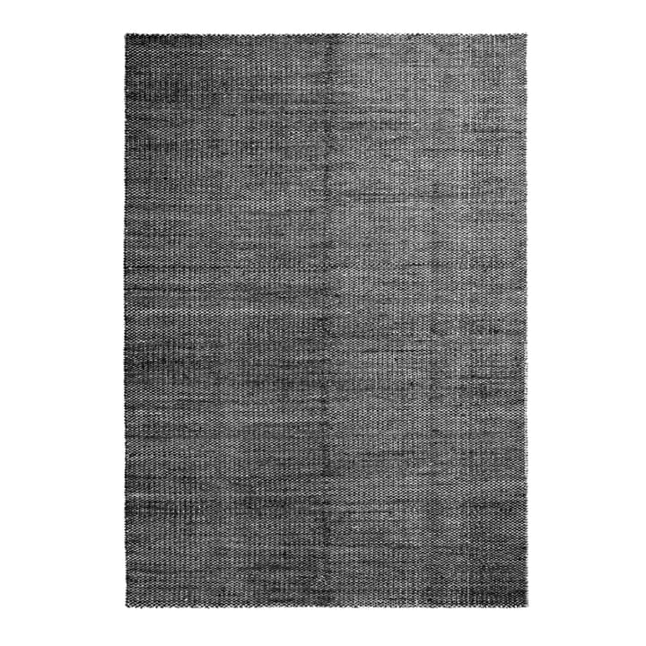 Moiré Kelimteppich 170 x 240cm, Schwarz HAY