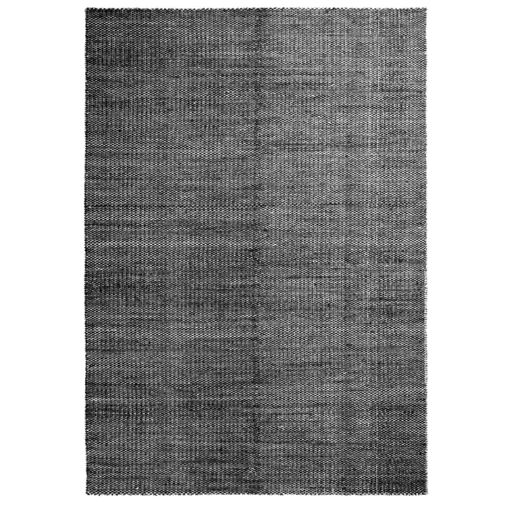 Moiré Kelimteppich 200 x 300cm - Schwarz - HAY