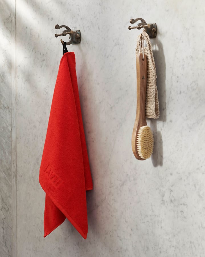 Mono Handtuch 50 x 90cm, Poppy red HAY