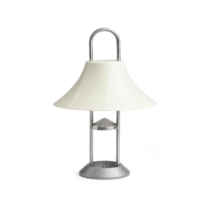 Mousqueton tragbare Tischleuchte - Oyster white - HAY
