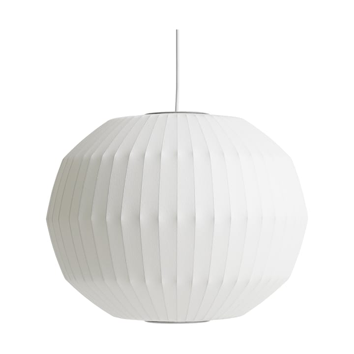 Nelson Bubble Angled sphere Pendelleuchte M - Off white - HAY