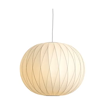 Nelson Bubble Ball crisscross Pendelleuchte M - Off white - HAY