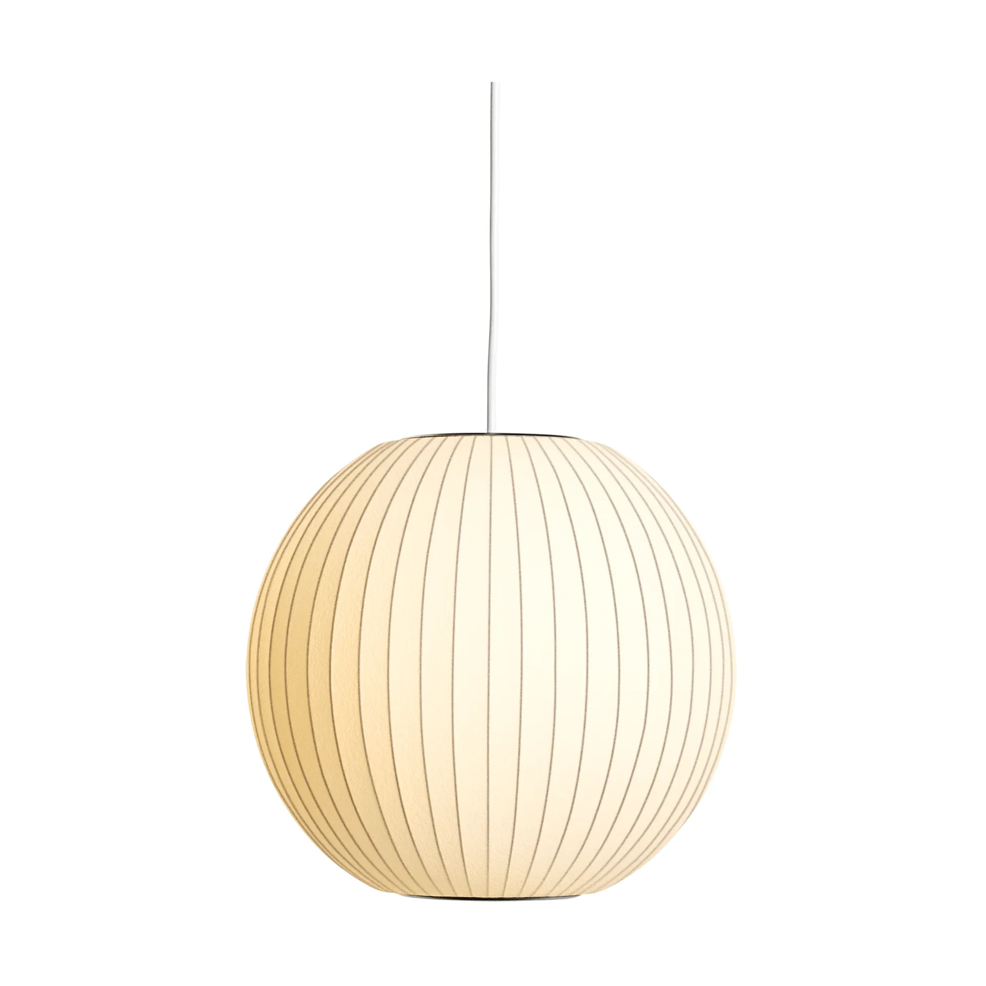 Nelson Bubble Ball Pendelleuchte S, Off white HAY
