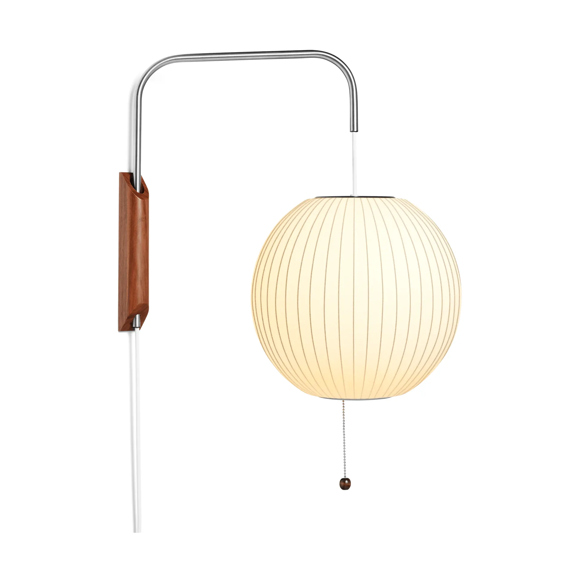 Nelson Bubble Ball Wandleuchte, Off white HAY