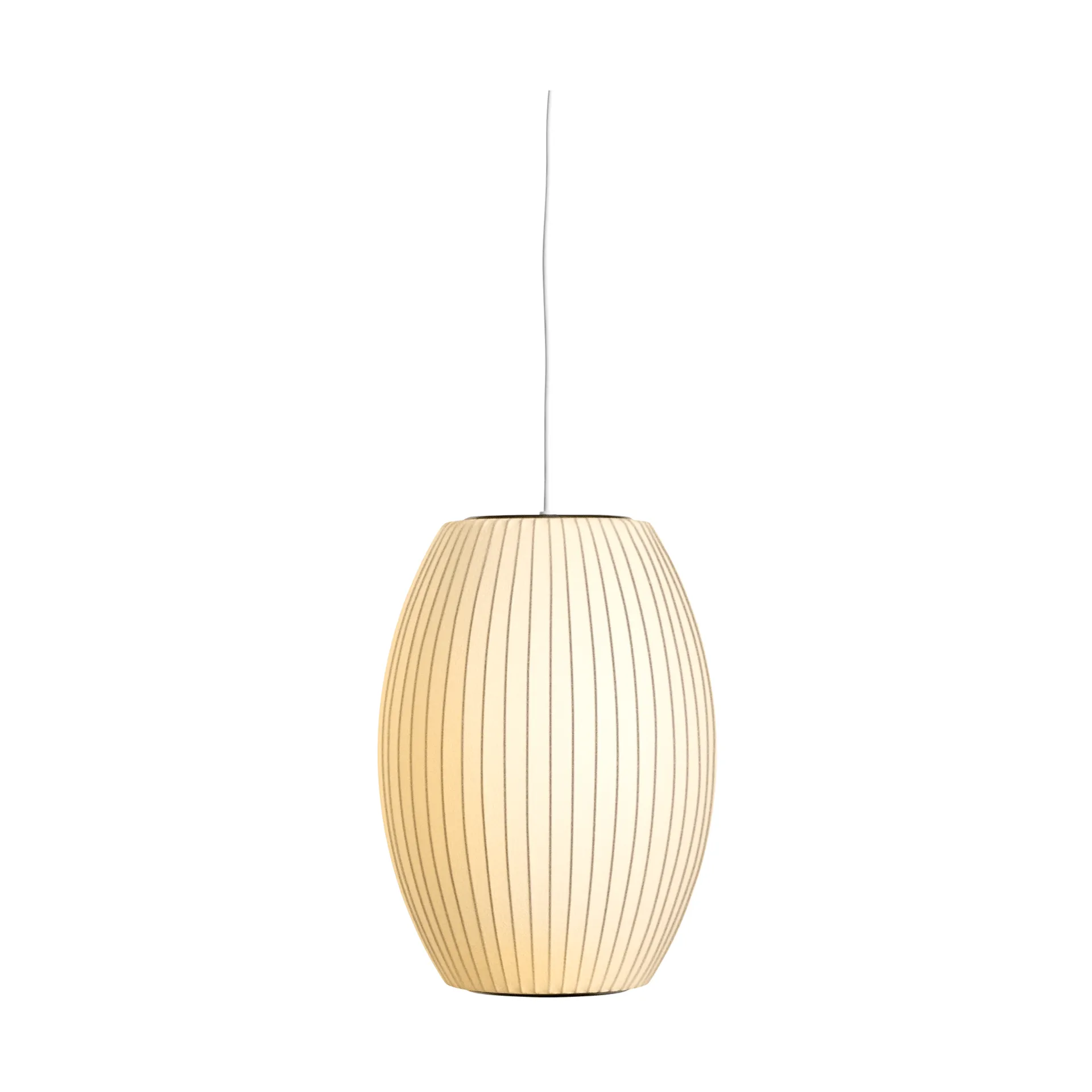 Nelson Bubble Cigar Pendelleuchte S, Off white HAY