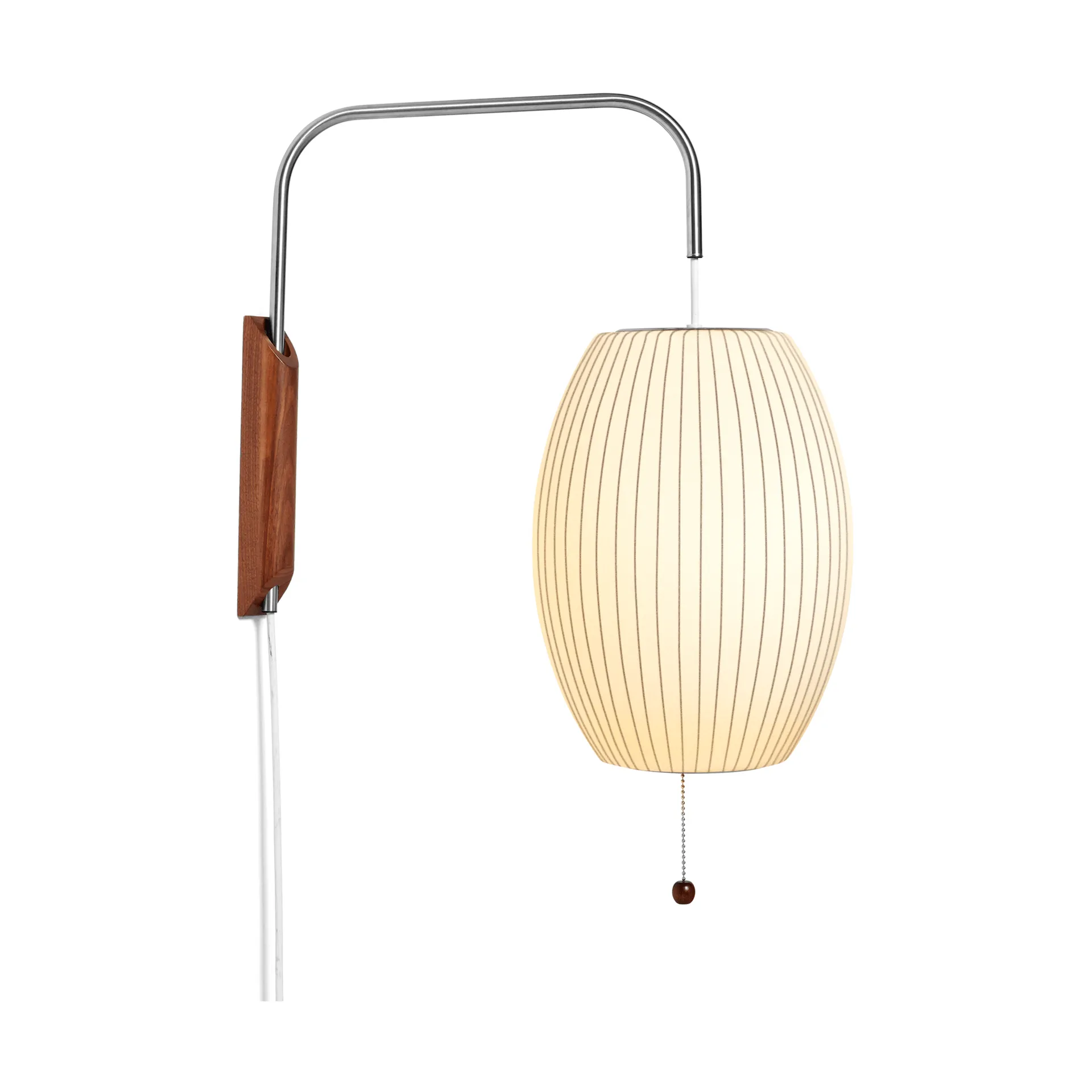 Nelson Bubble Cigar Wandleuchte, Off white HAY