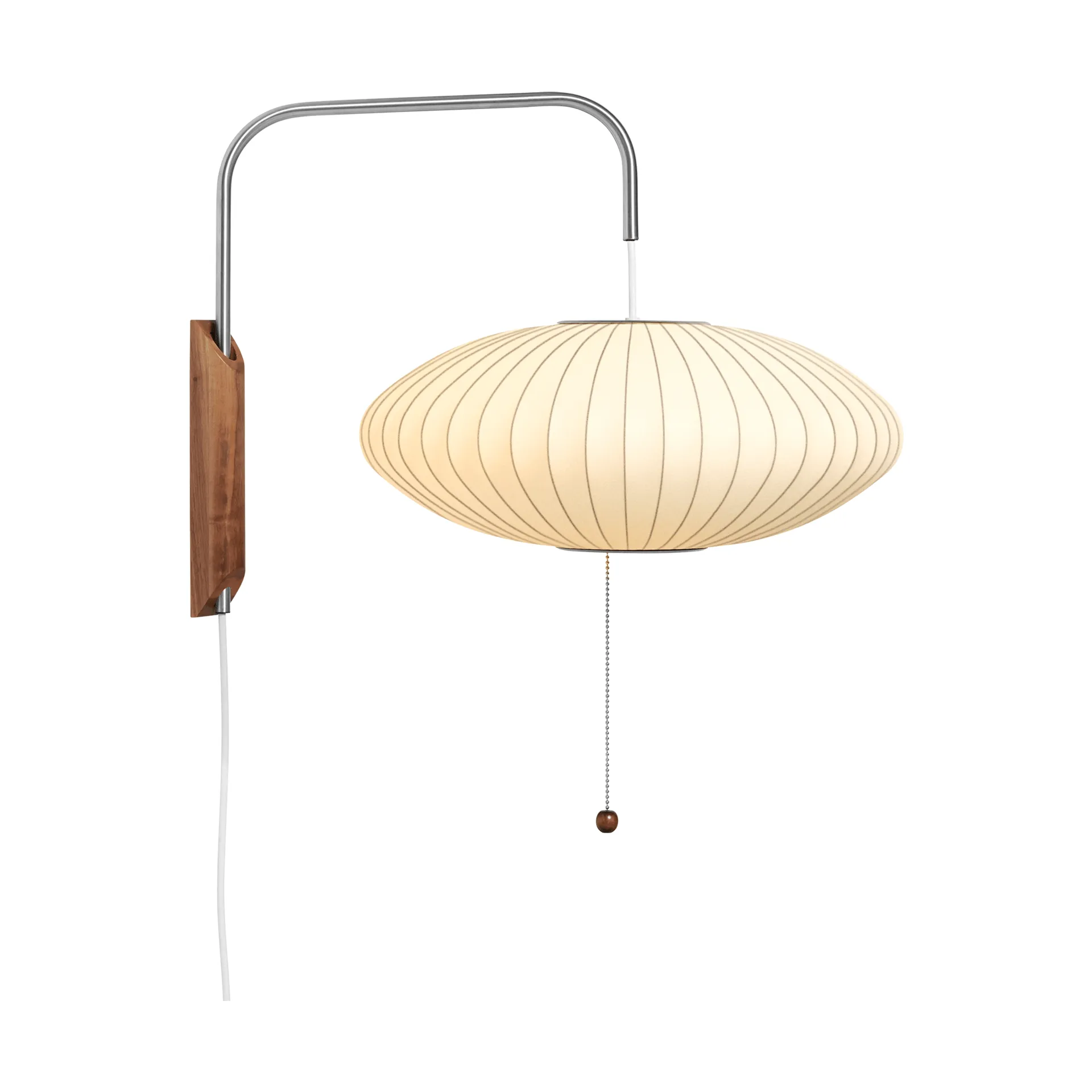Nelson Bubble Saucer Wandleuchte, Off white HAY