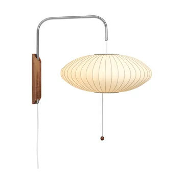 Nelson Bubble Saucer Wandleuchte - Off white - HAY