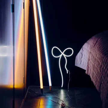Neon Tube Slim Leuchtstofflampe 50cm - Blue, 50cm - HAY