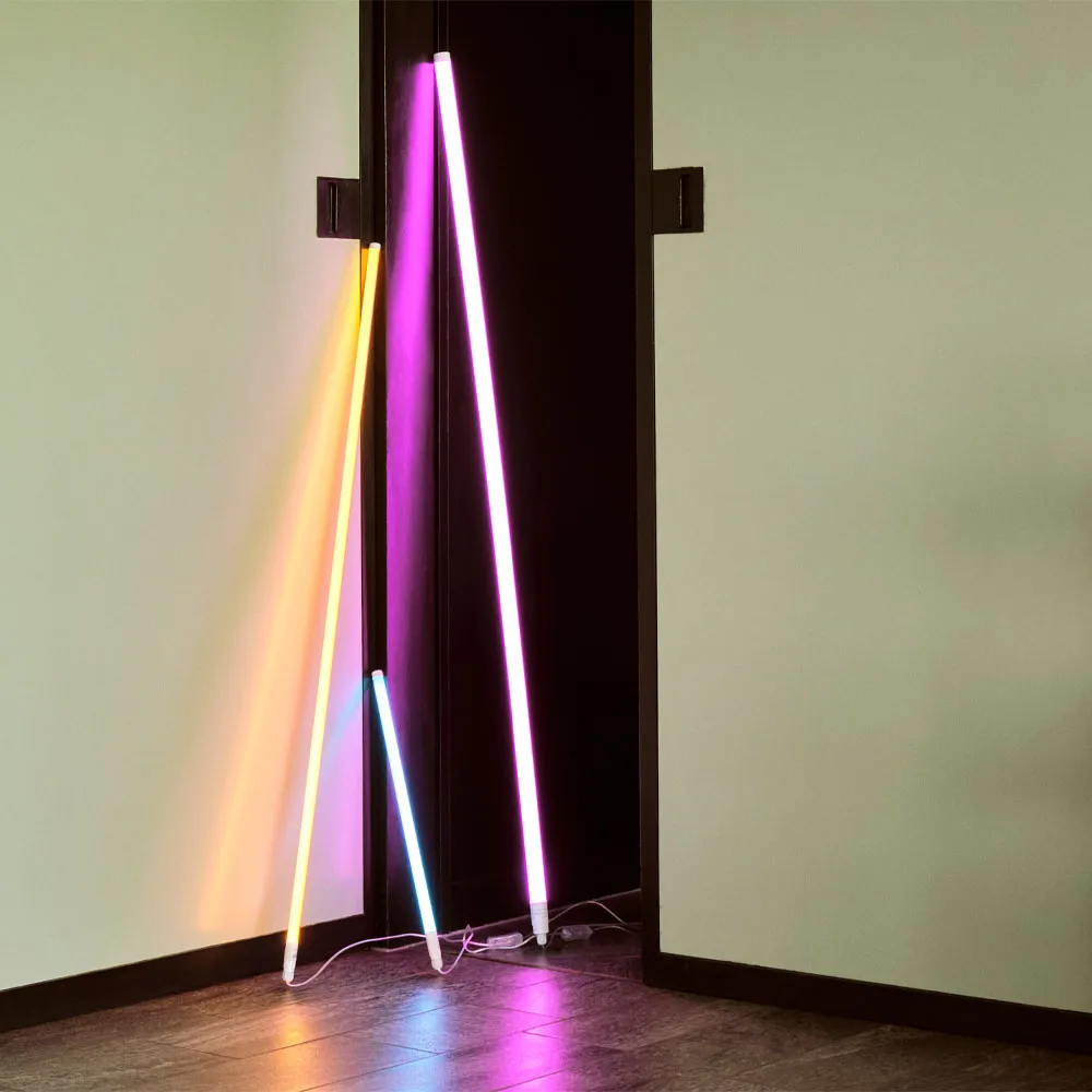 Neon Tube Slim Leuchtstofflampe 50cm, Blue, 50cm HAY