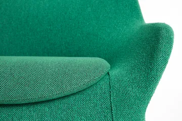 O2 Lounge Chair Sessel - Soft green-schwarz lackierter Stahl - HAY