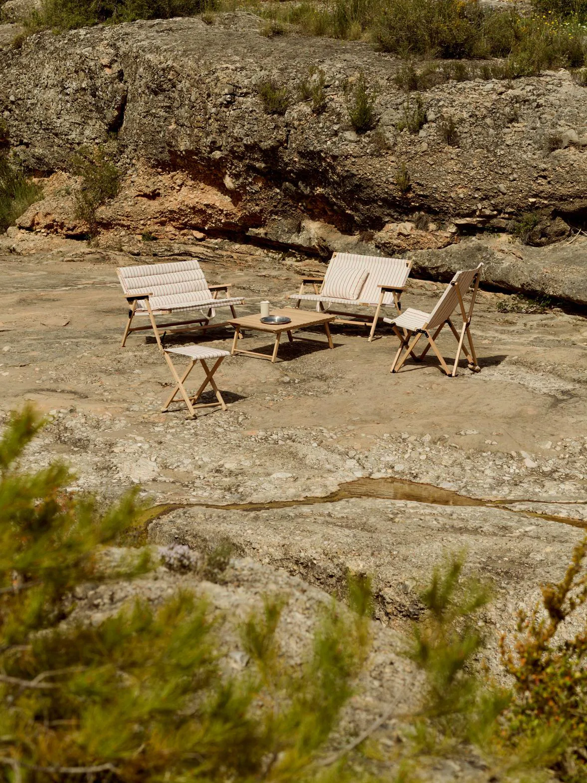 Outdoor Market Kissen, Beige-red, 45x35 cm HAY