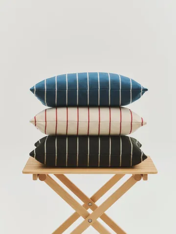 Outdoor Market Kissen - Black-beige, 45x35 cm - HAY