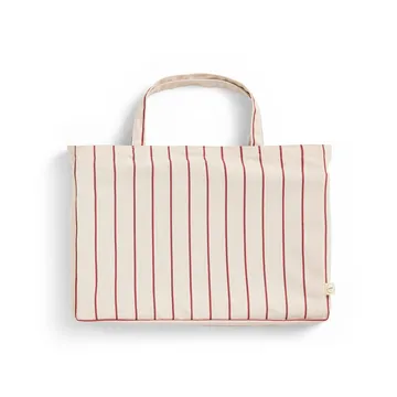 Outdoor Market Klapphocker - Beige-red - HAY