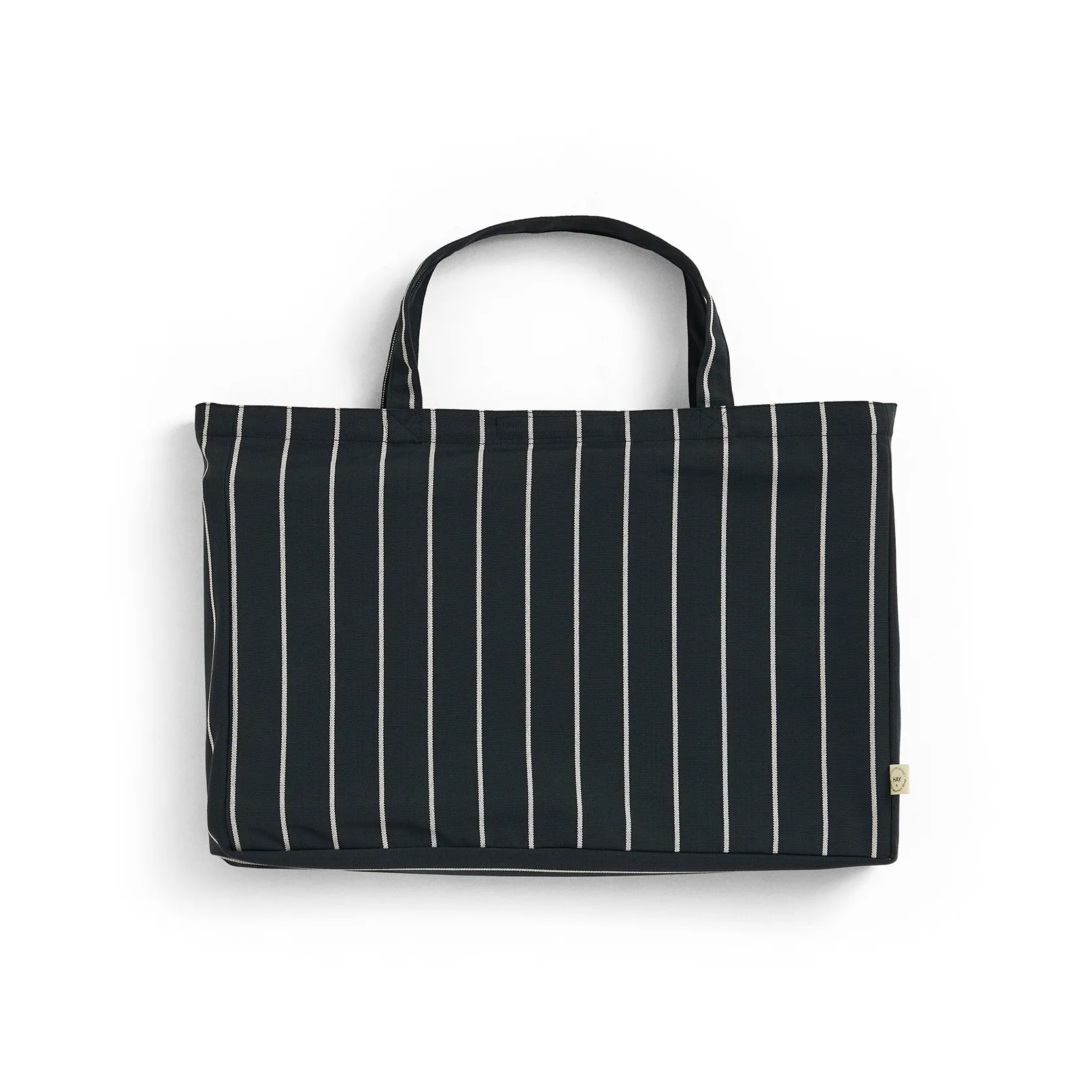 Outdoor Market Klapphocker, Black-beige HAY