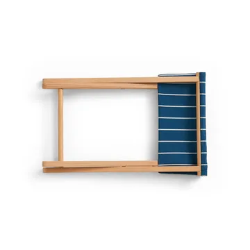 Outdoor Market Klapphocker - Blue-beige - HAY