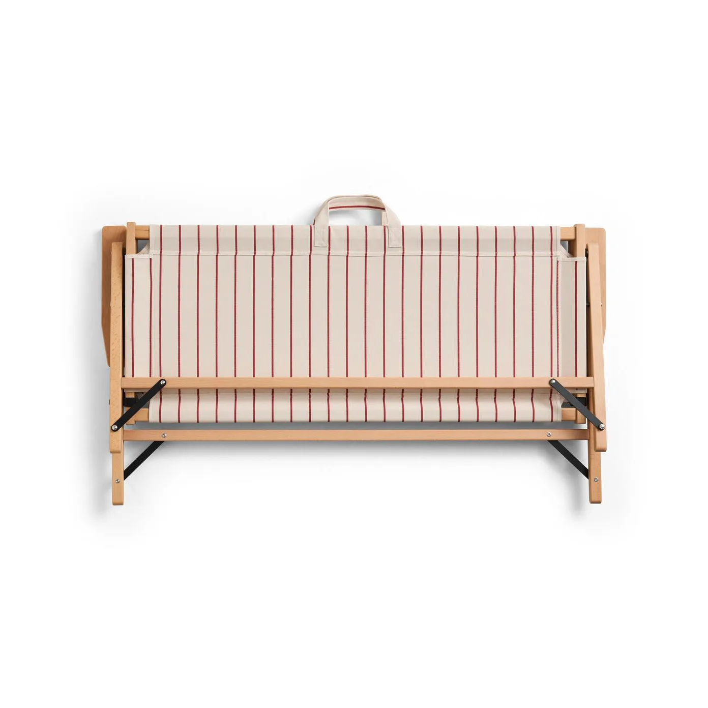 Outdoor Market Klappsofa, Beige-red, 2-sitzig HAY