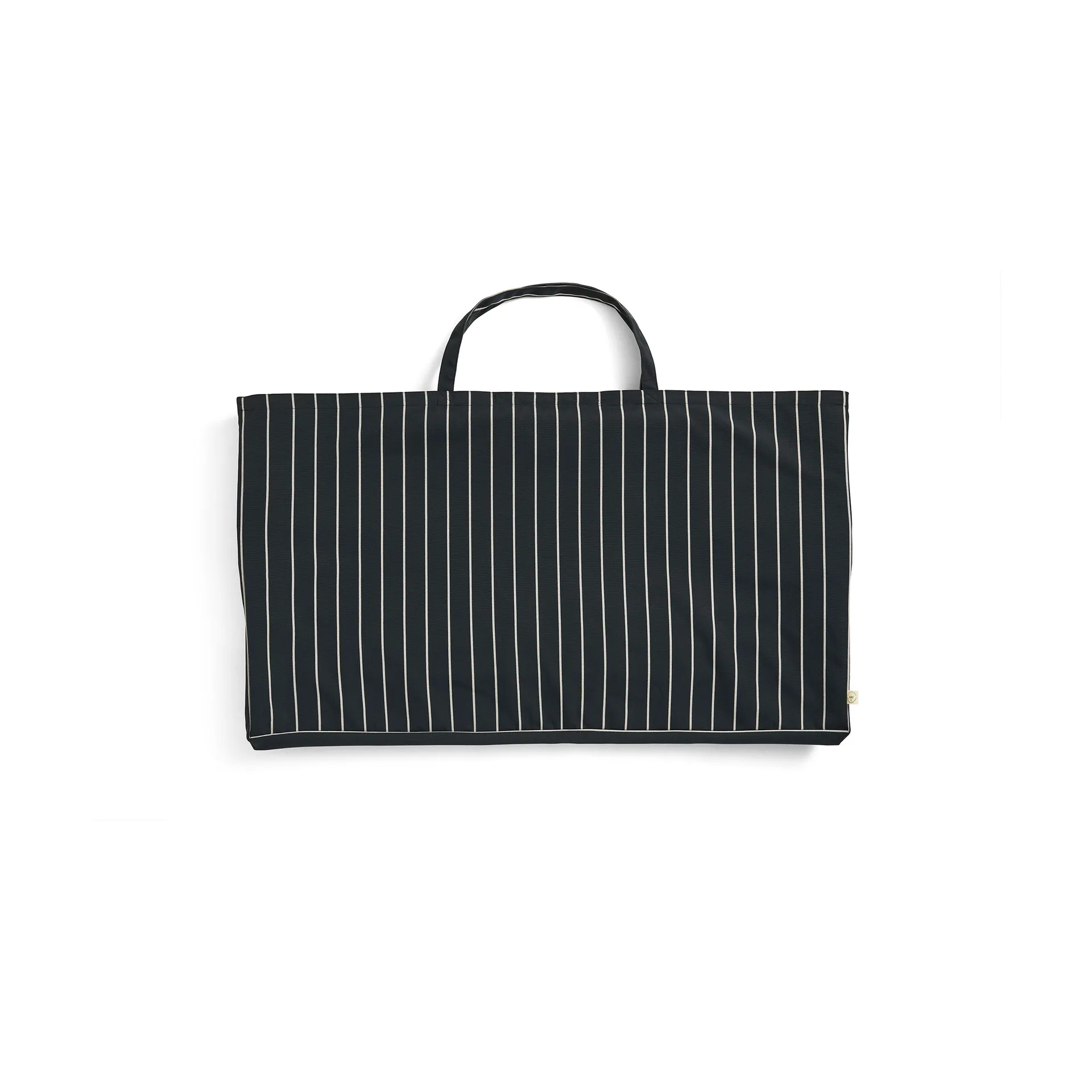 Outdoor Market Klappsofa, Black-beige, 2-sitzig HAY