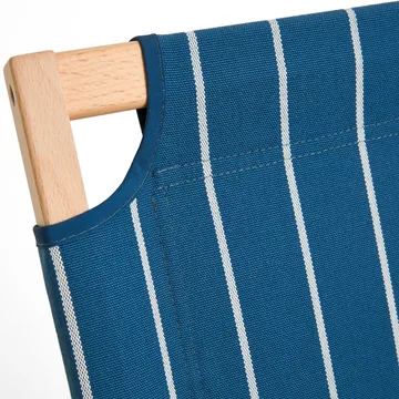 Outdoor Market Klappsofa - Blue-beige, 2-sitzig - HAY