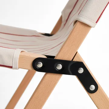 Outdoor Market Klappstuhl - Beige-red - HAY