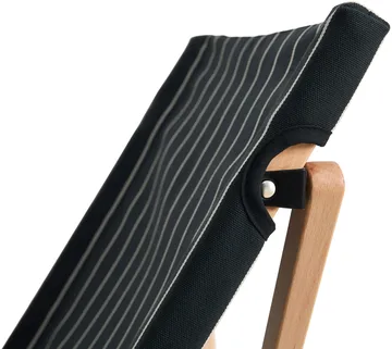 Outdoor Market Klappstuhl - Black-beige - HAY