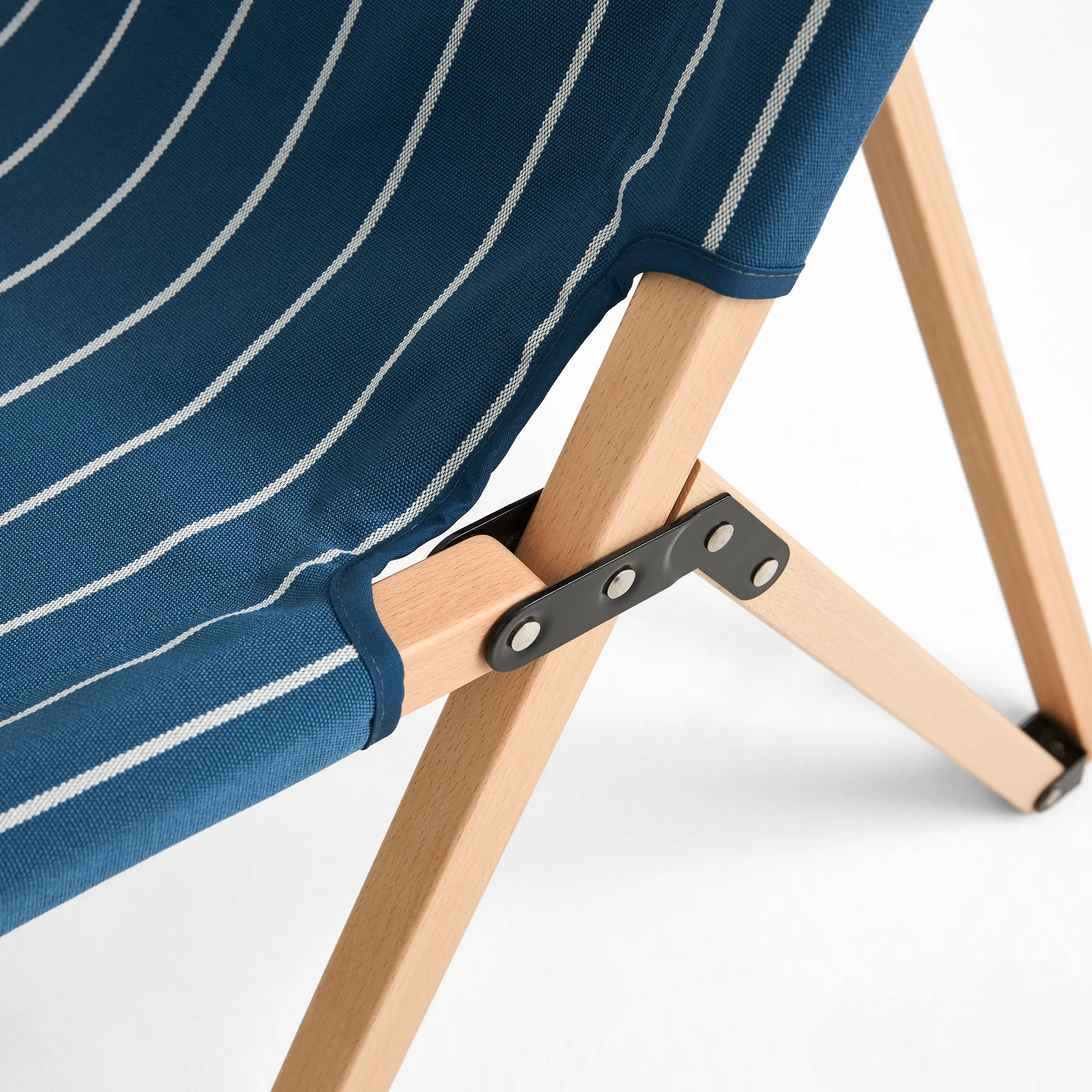 Outdoor Market Klappstuhl, Blue-beige HAY