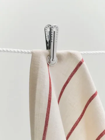 Outdoor Market Küchenhandtuch - Beige-red, 2-pack - HAY