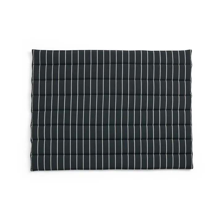 Outdoor Market Sofaauflage - Black-beige, 2-Sitzer - HAY