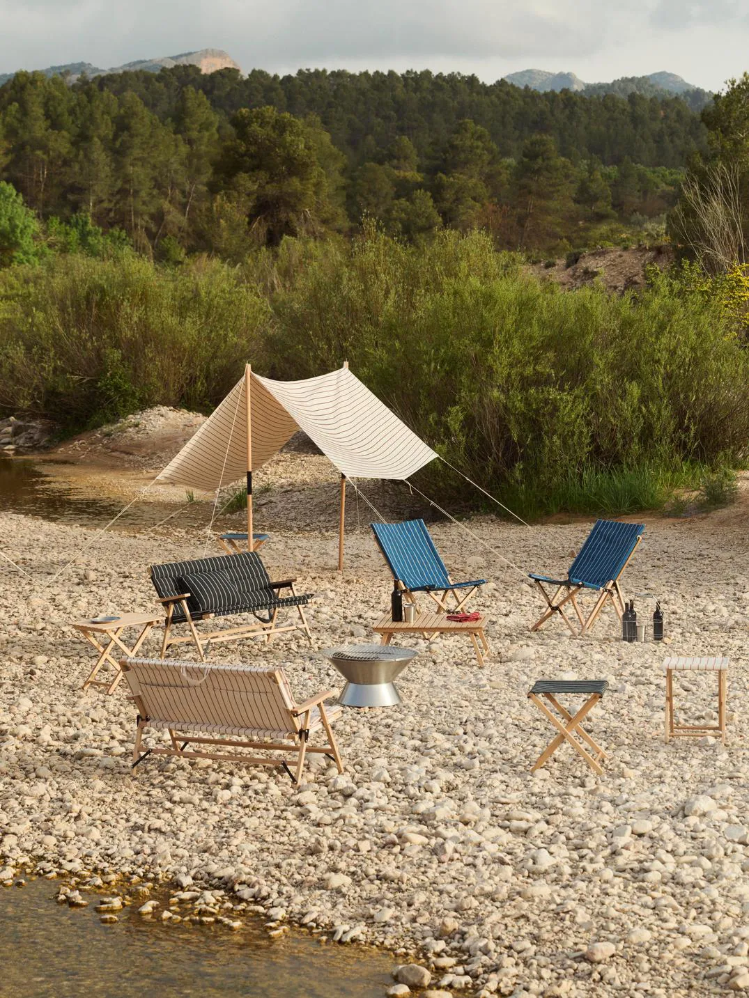 Outdoor Market Sonnenschutz, Beige-red, 200x240 cm HAY